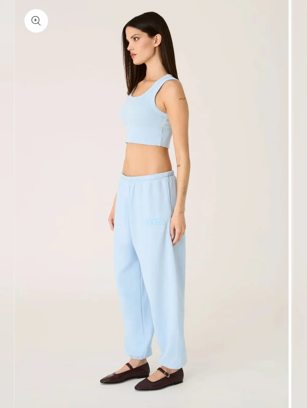DDAM Adam Sweatpants Retro. in Cashmere Blue. Size M